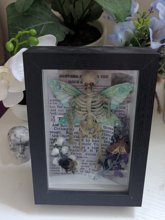 Scavenged Faerie In A Frame