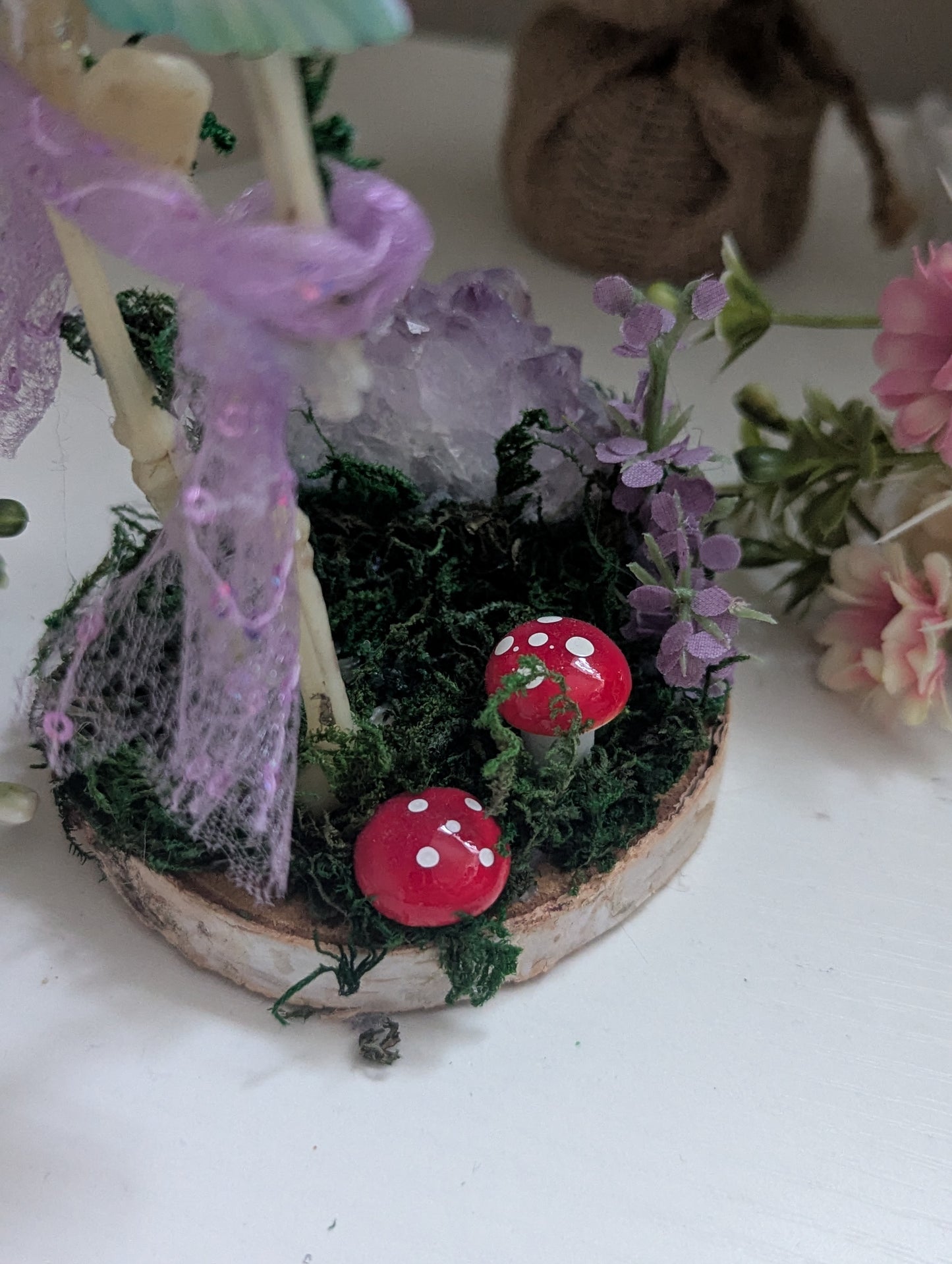 Purple Dreams Faerie Figurine