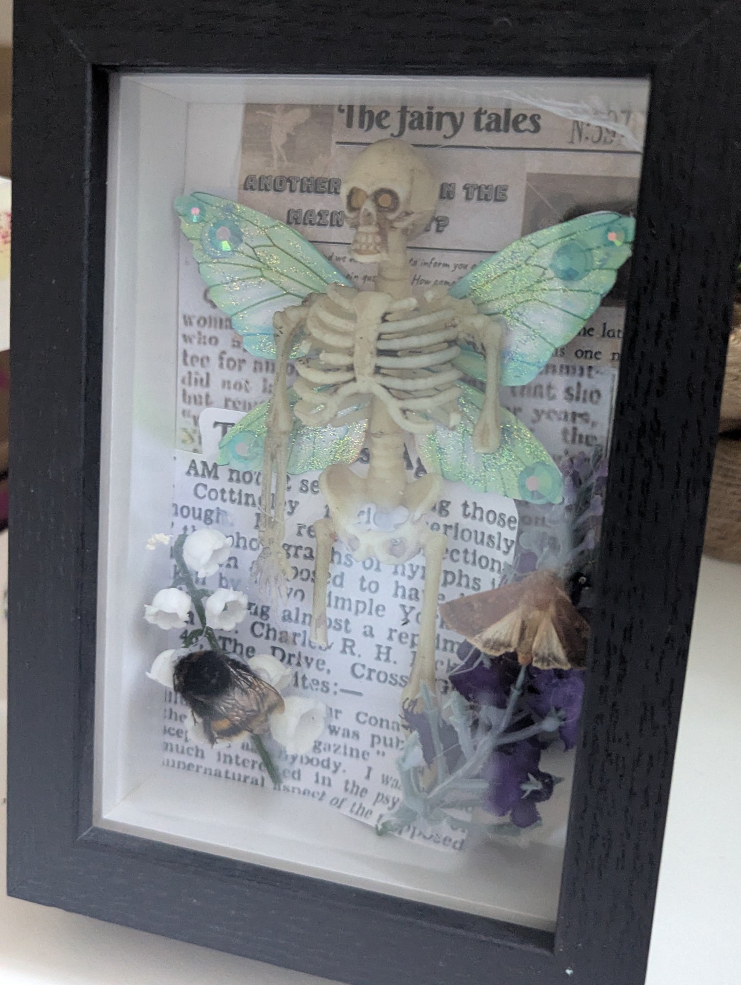 Scavenged Faerie In A Frame