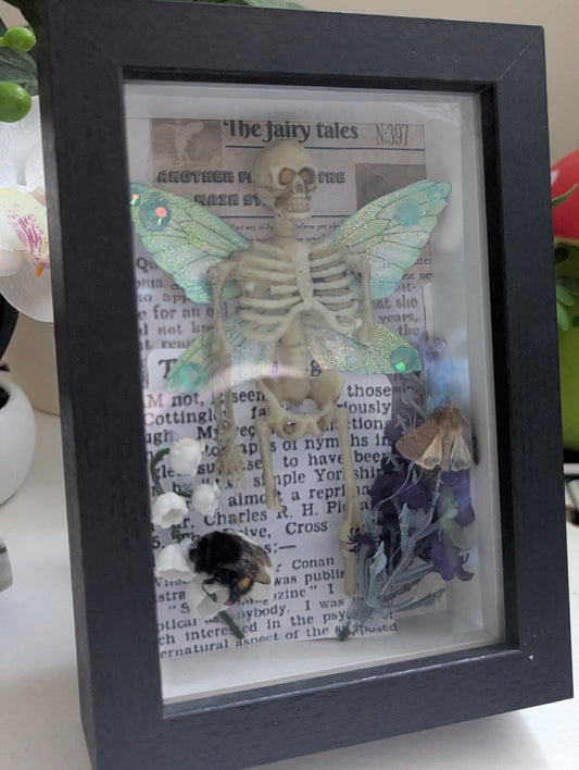 Scavenged Faerie In A Frame