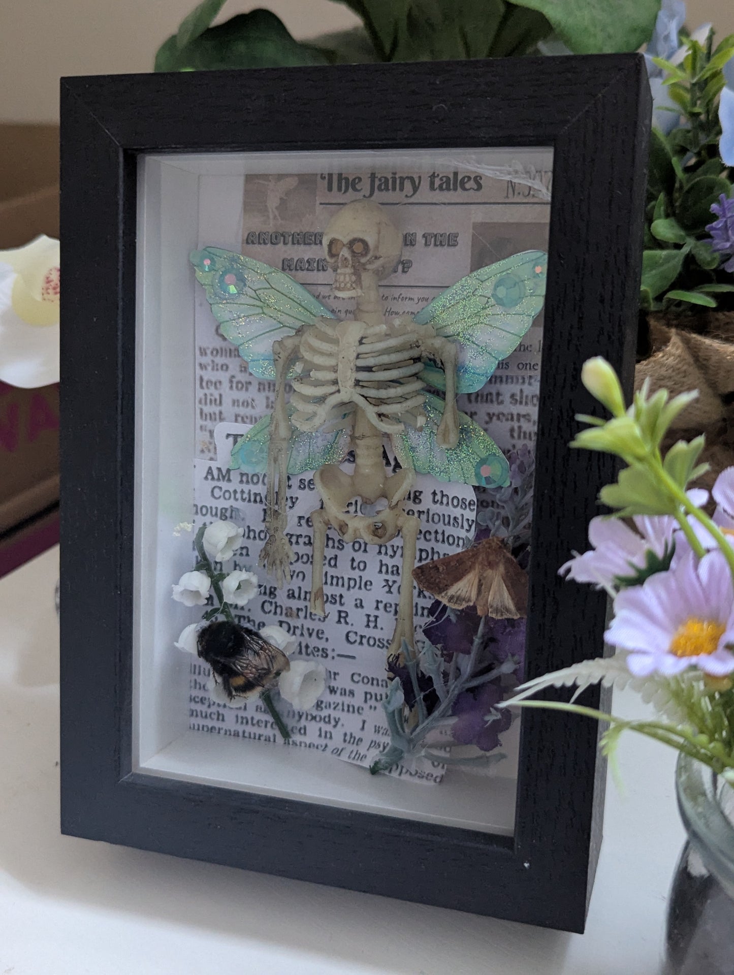 Scavenged Faerie In A Frame