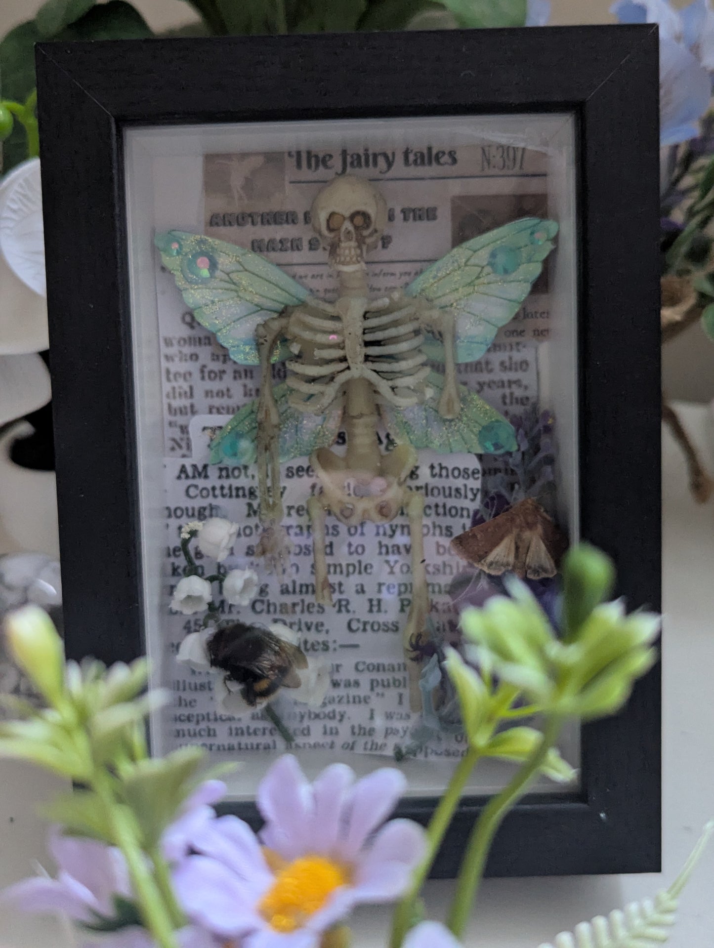 Scavenged Faerie In A Frame