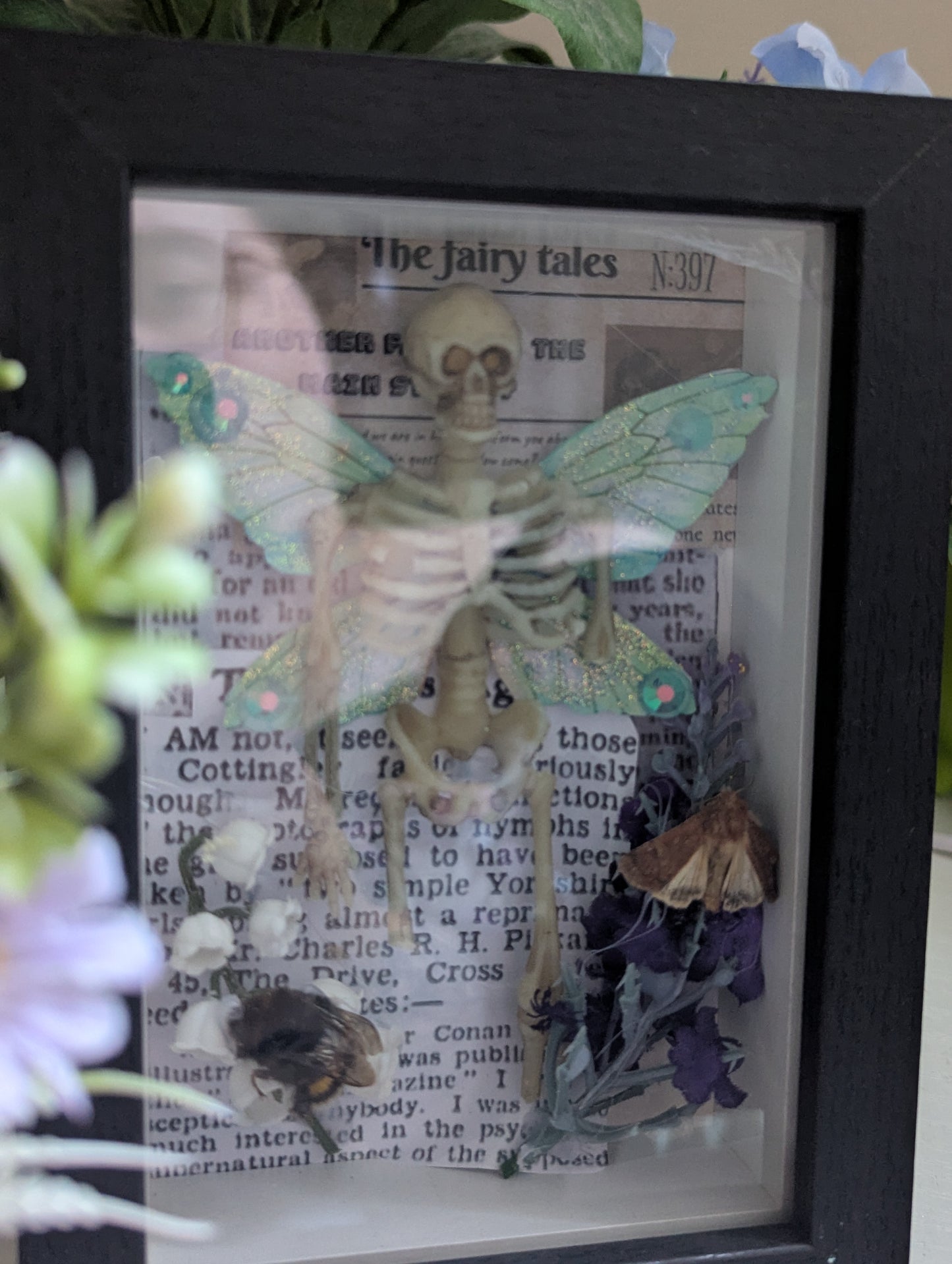 Scavenged Faerie In A Frame