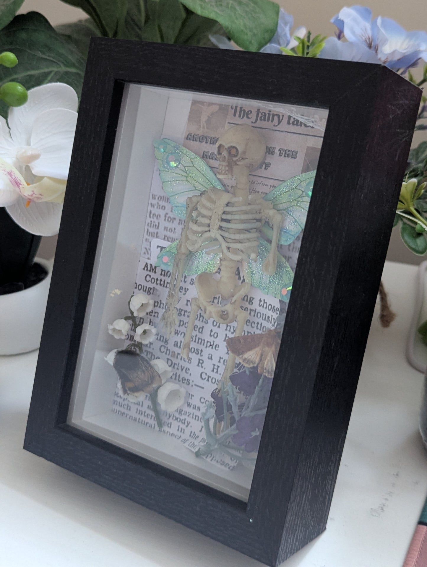 Scavenged Faerie In A Frame