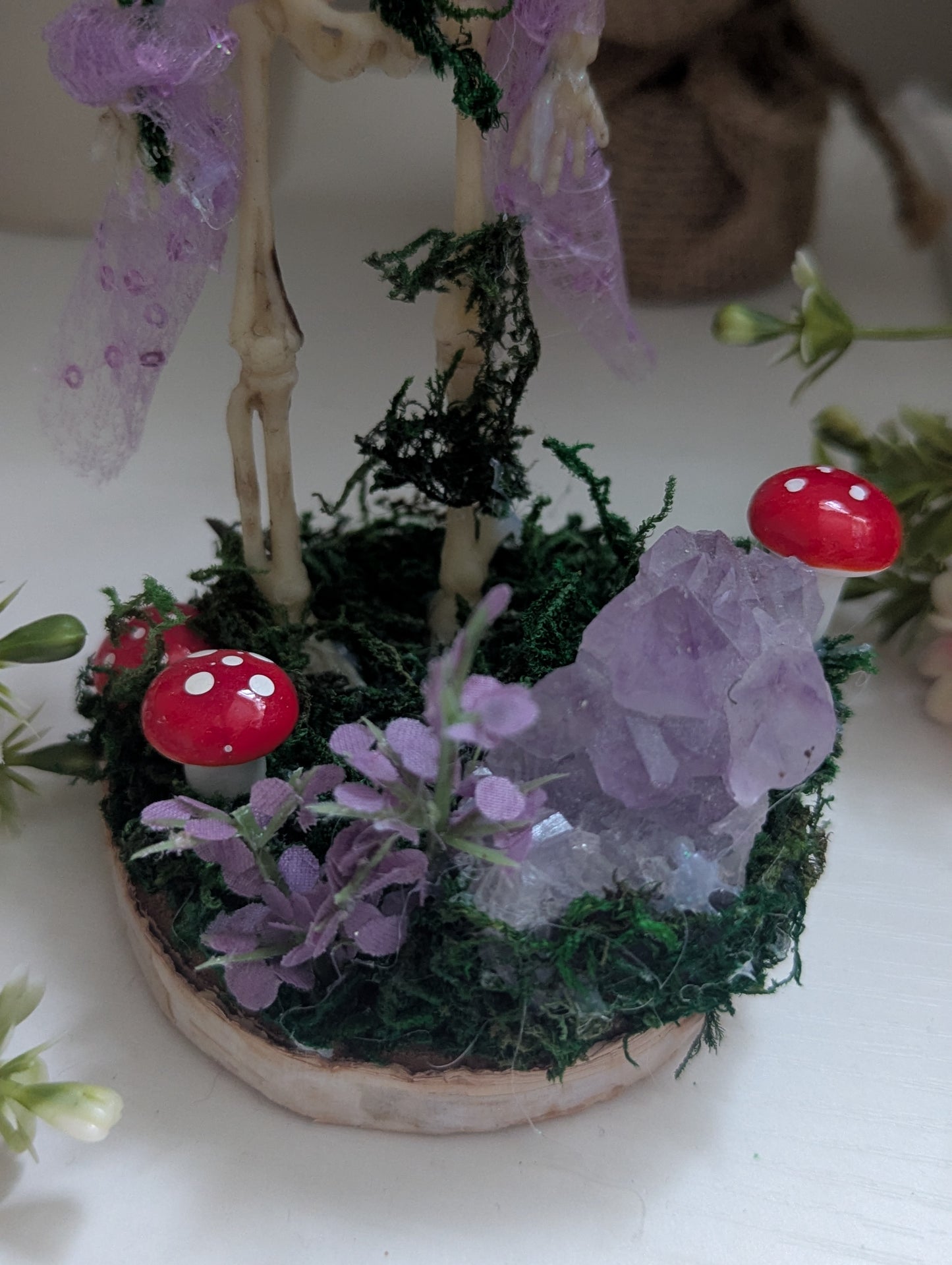 Purple Dreams Faerie Figurine