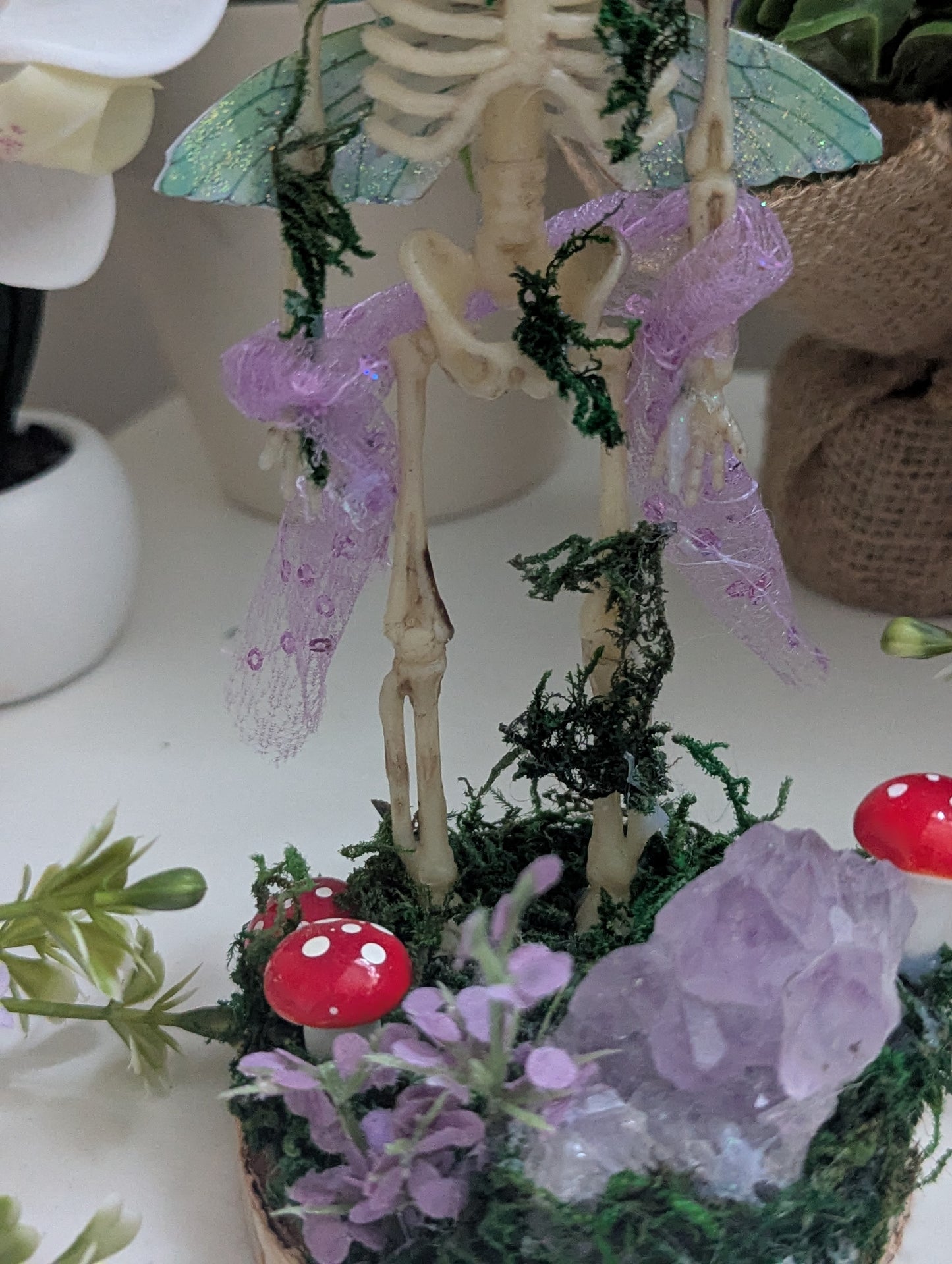 Purple Dreams Faerie Figurine