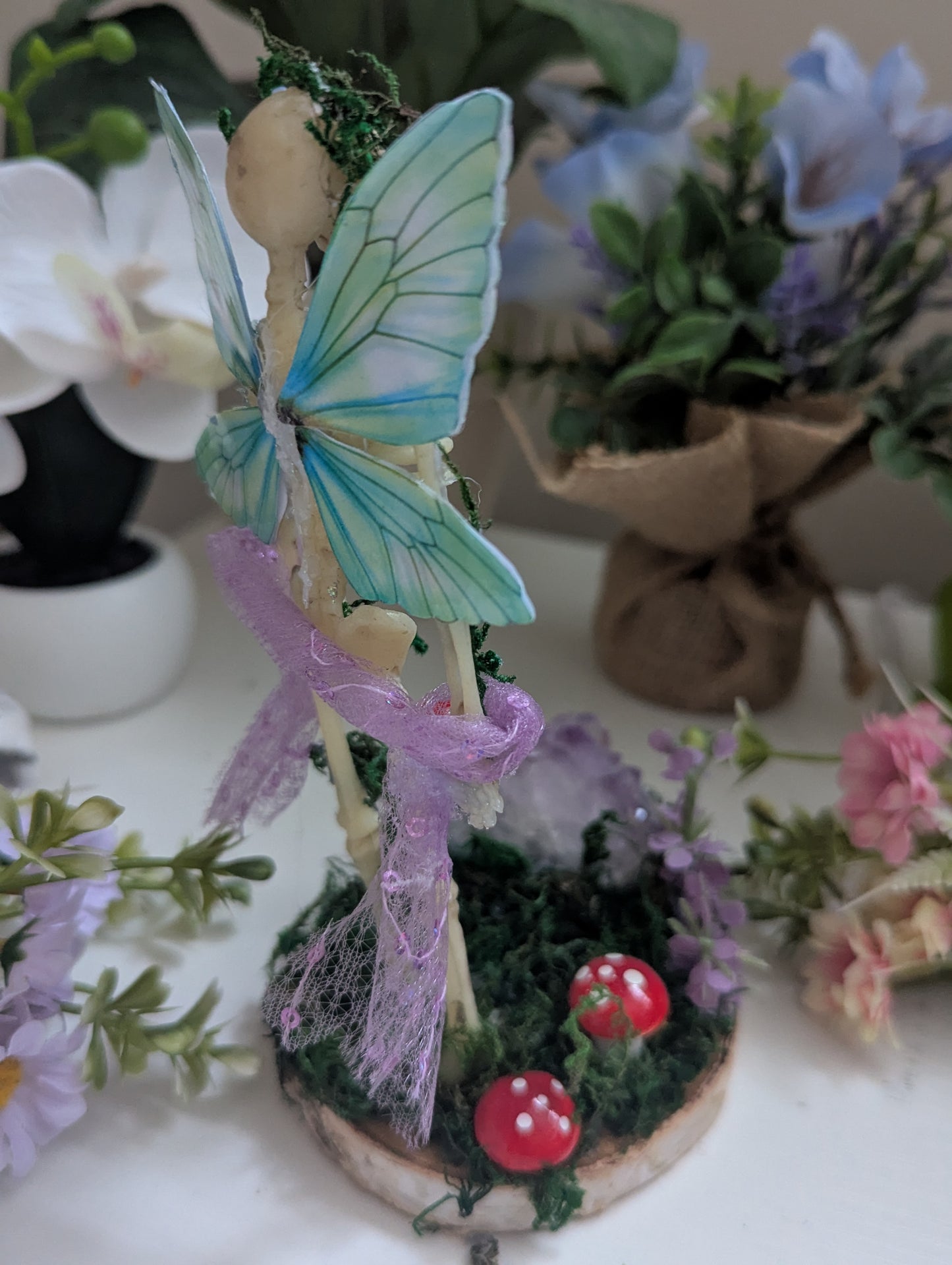 Purple Dreams Faerie Figurine
