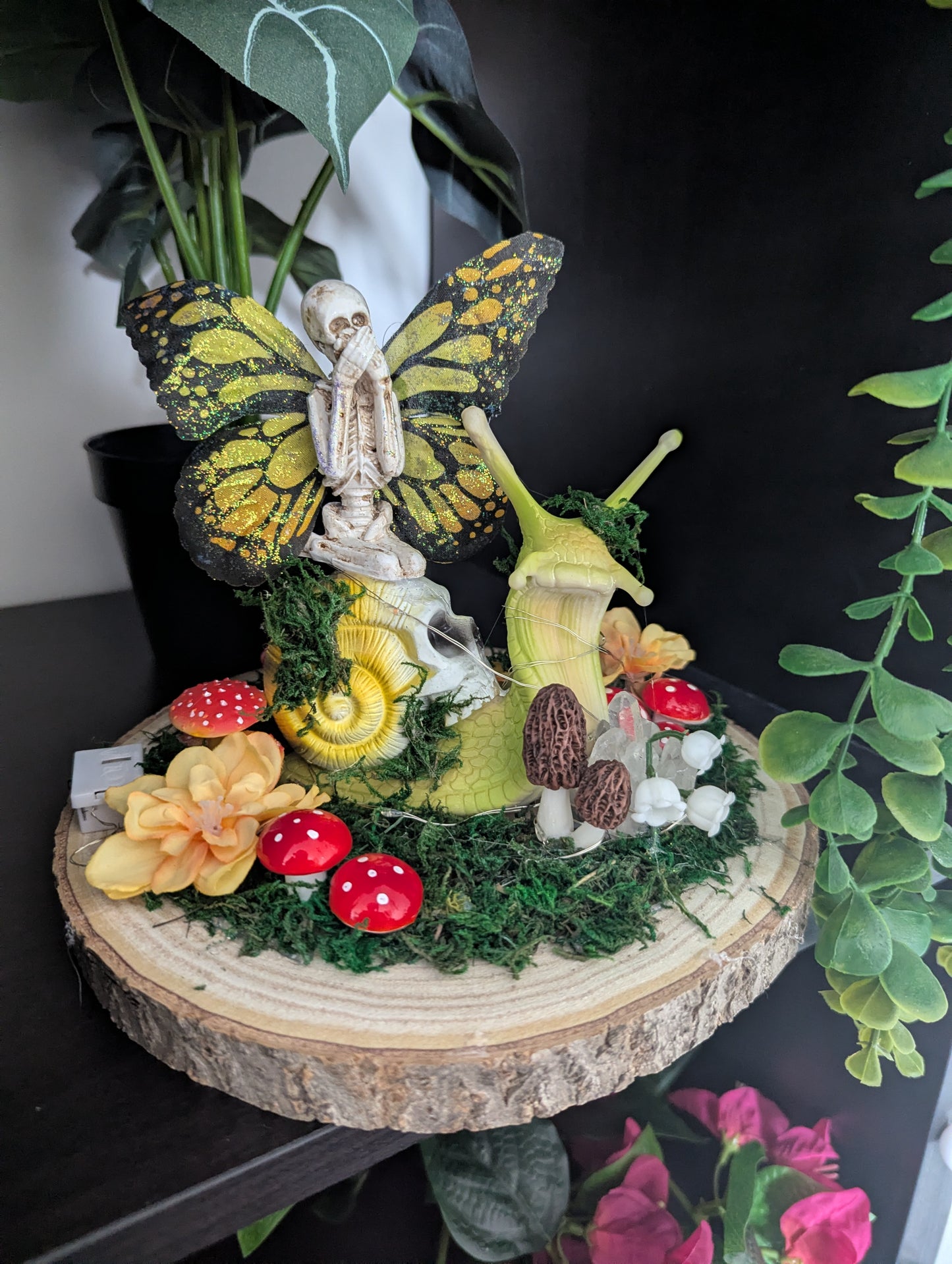 The Snail & The Faerie Figurine