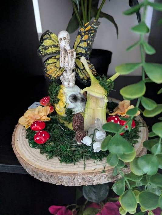 The Snail & The Faerie Figurine