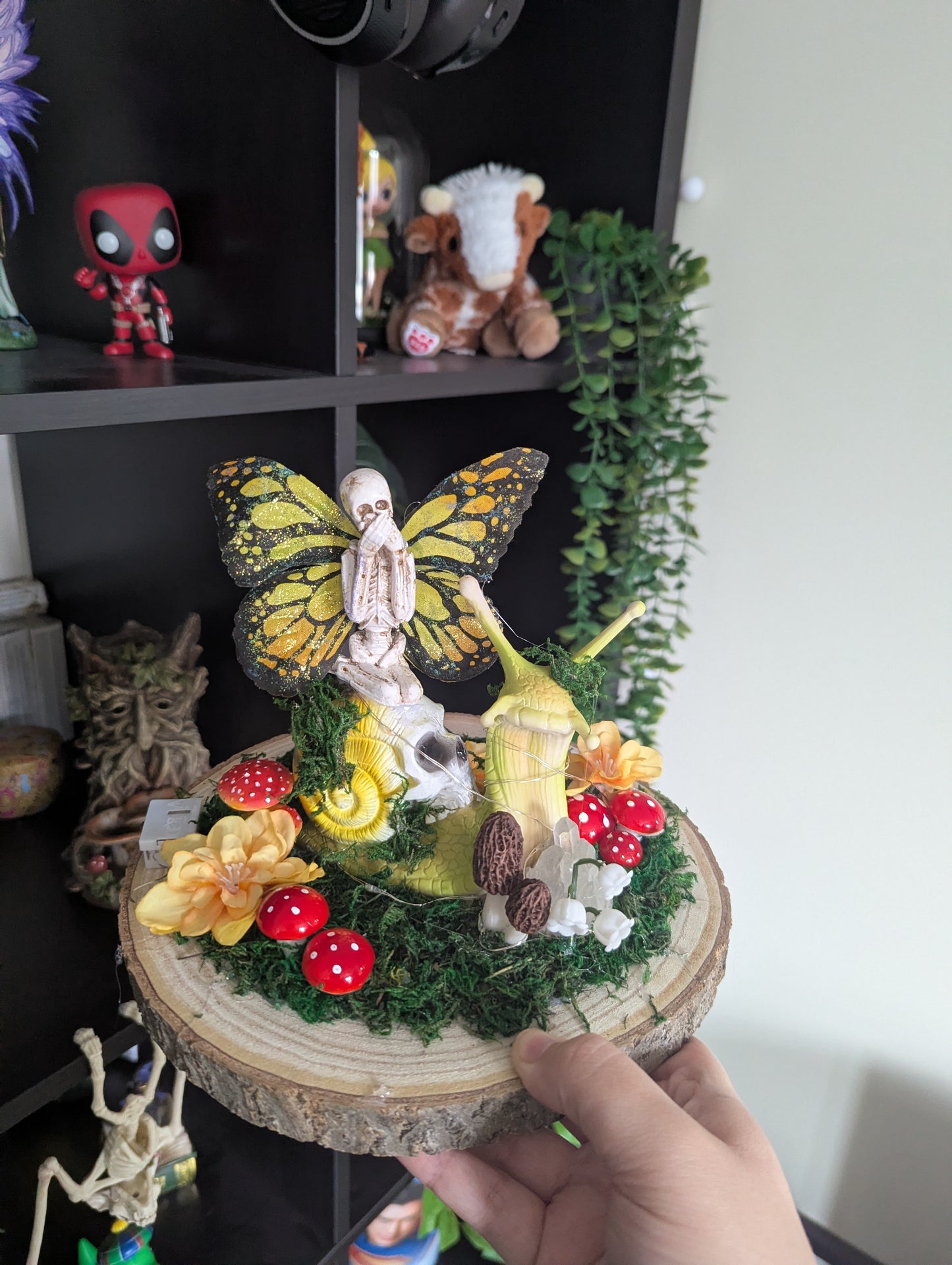 The Snail & The Faerie Figurine