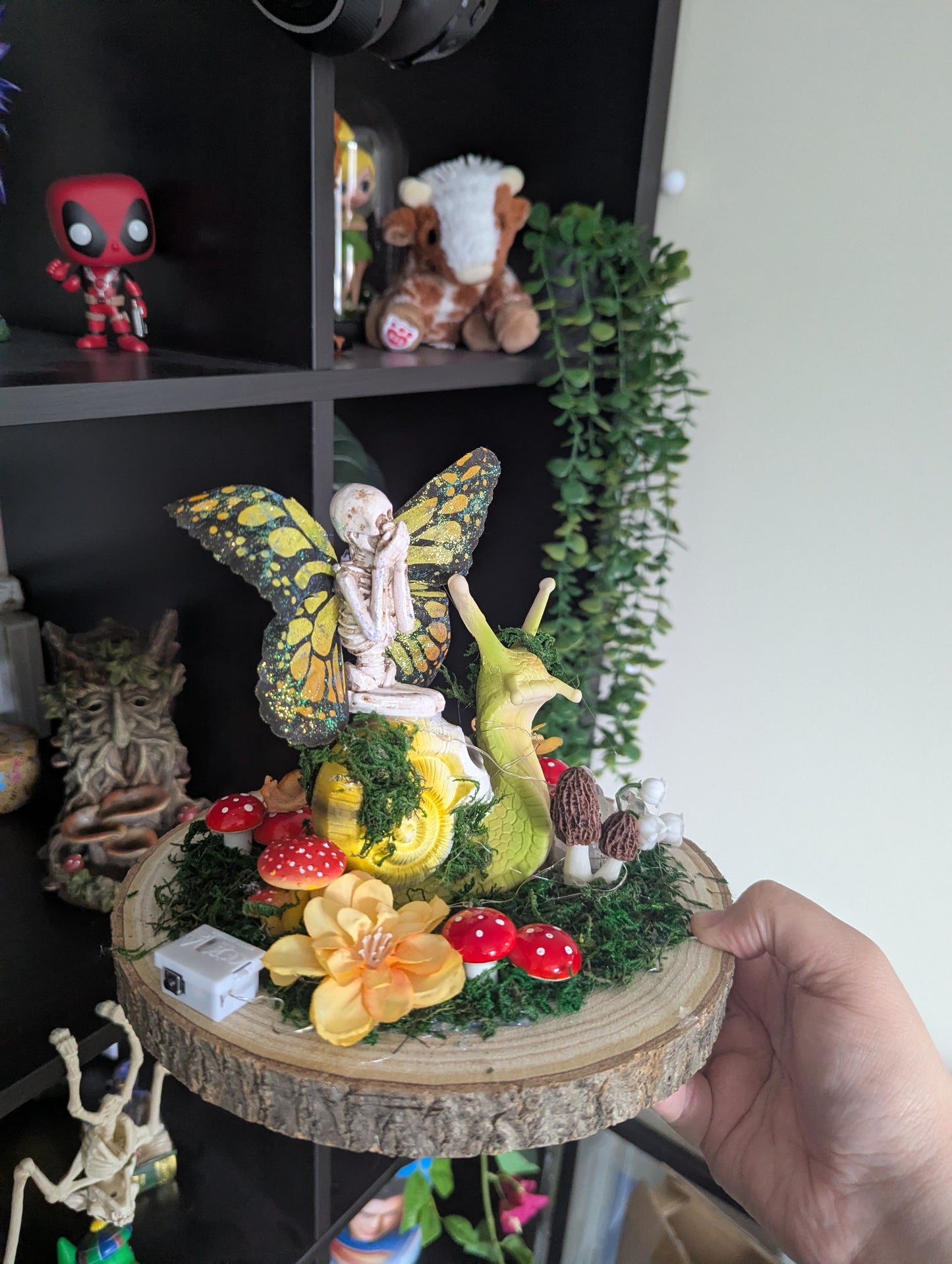 The Snail & The Faerie Figurine