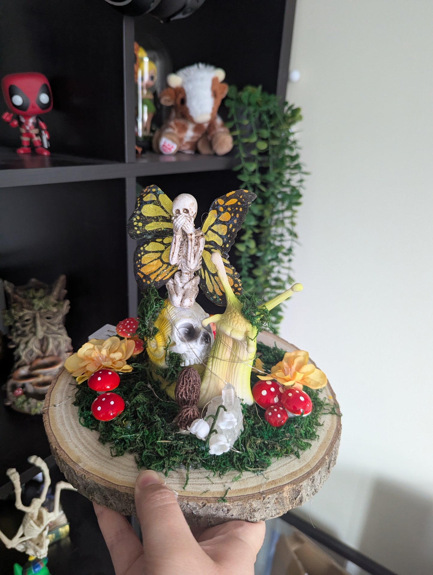 The Snail & The Faerie Figurine