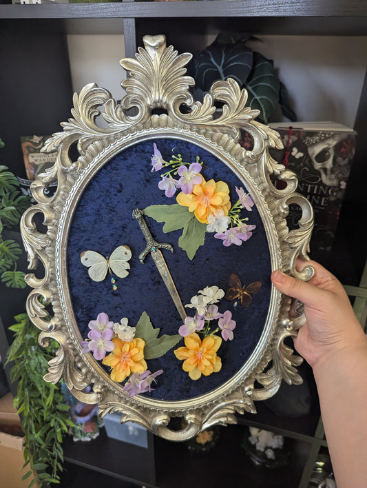 Piercing Through The Bloom - Taxidermy Frame