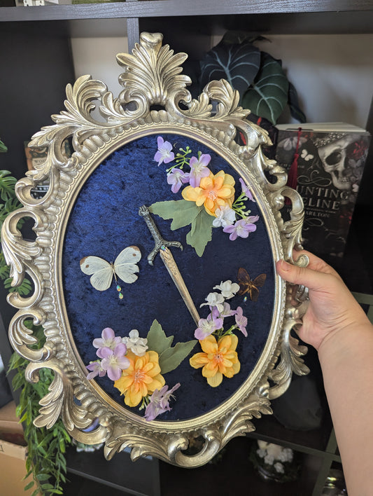 Piercing Through The Bloom - Taxidermy Frame