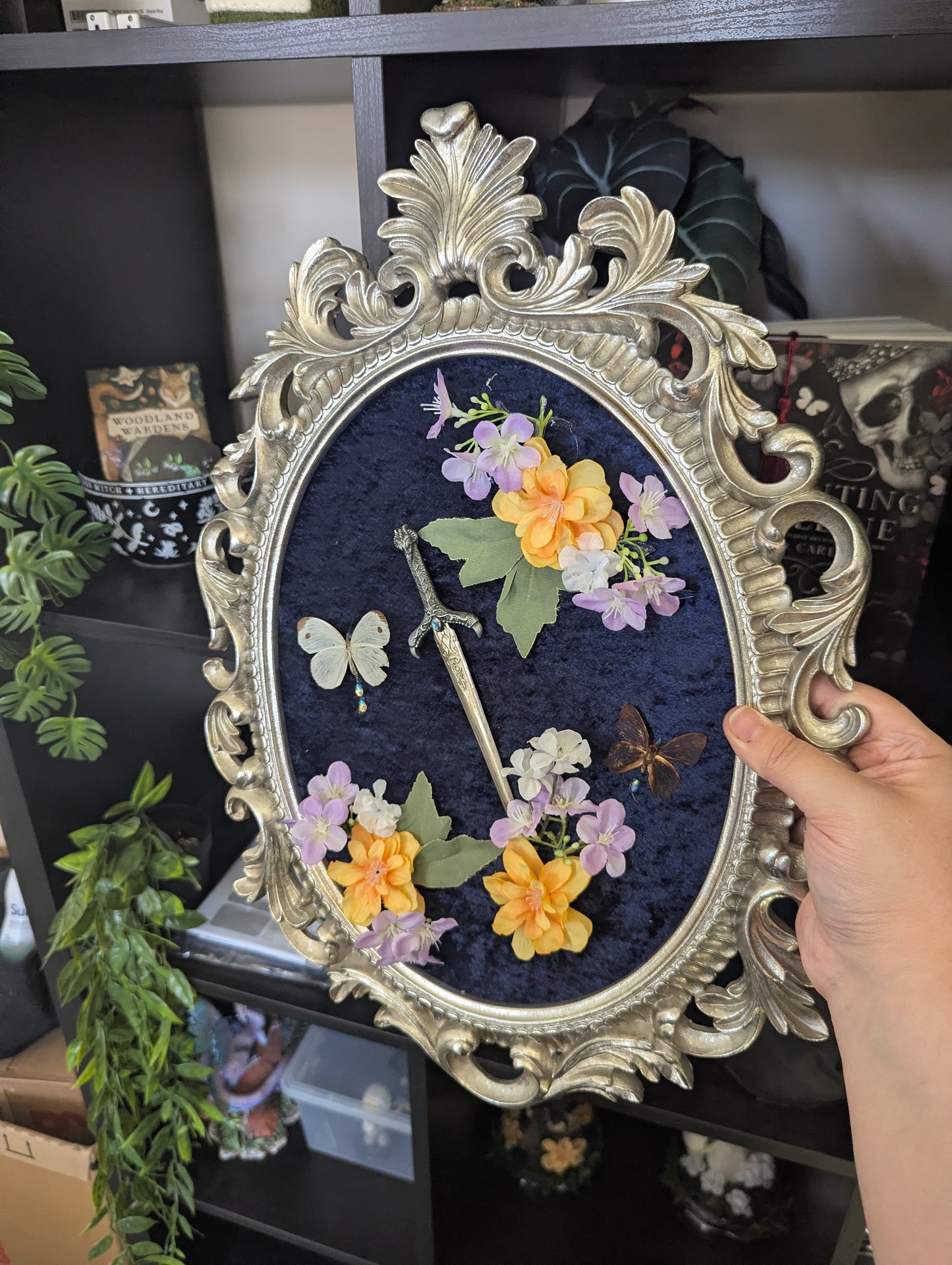 Piercing Through The Bloom - Taxidermy Frame