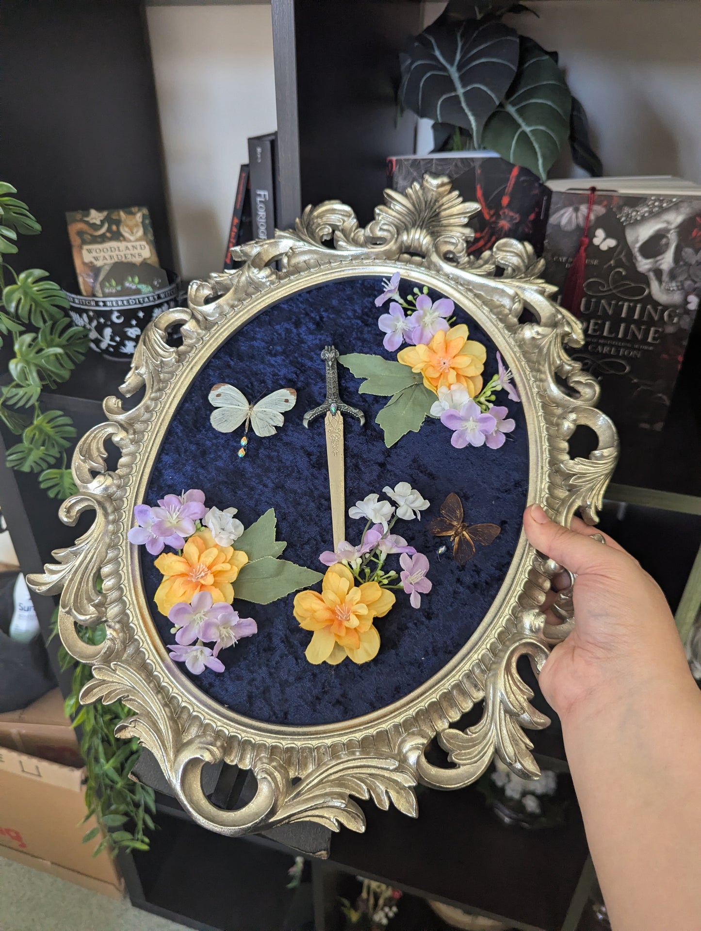 Piercing Through The Bloom - Taxidermy Frame