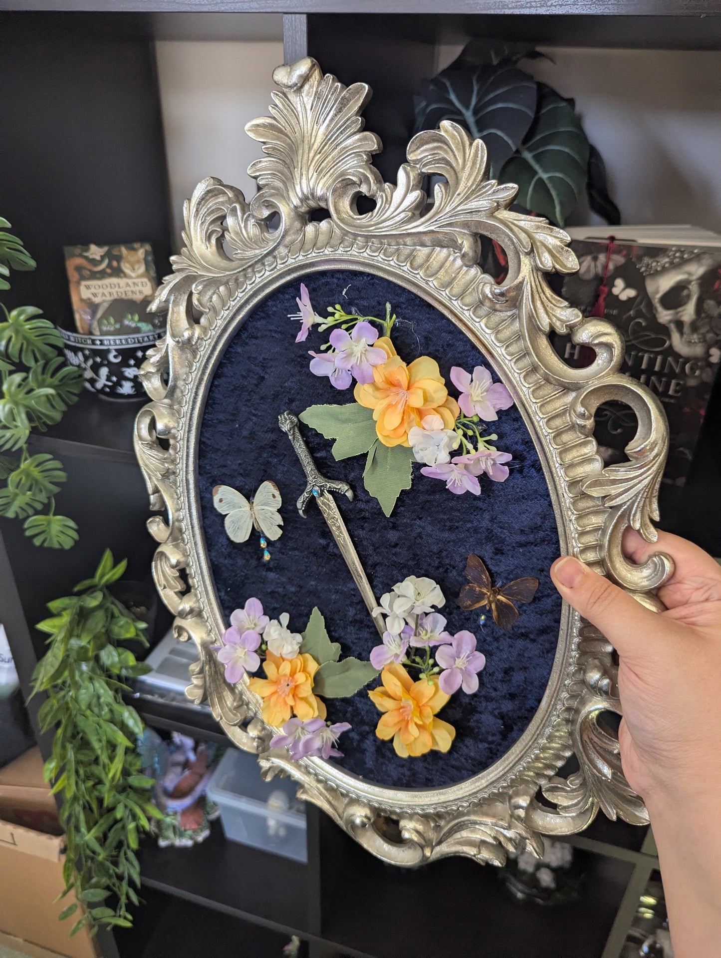 Piercing Through The Bloom - Taxidermy Frame
