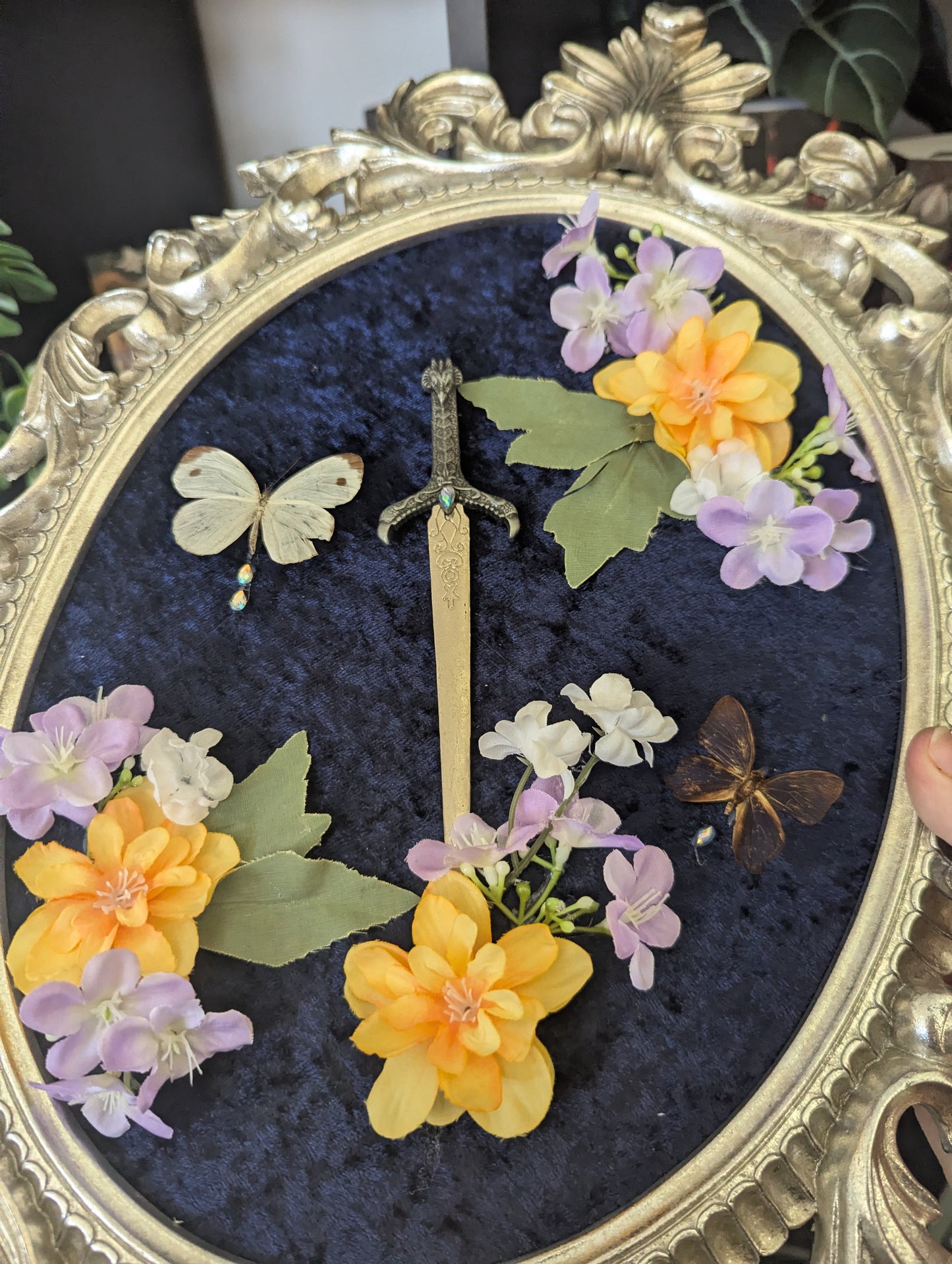 Piercing Through The Bloom - Taxidermy Frame