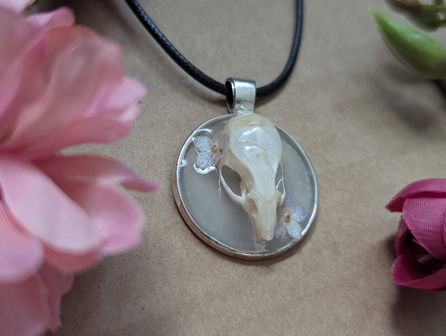 Little Mouse Skull Necklace