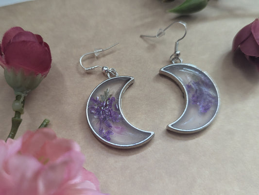 Lavender Dreams - Earrings (Grade C)