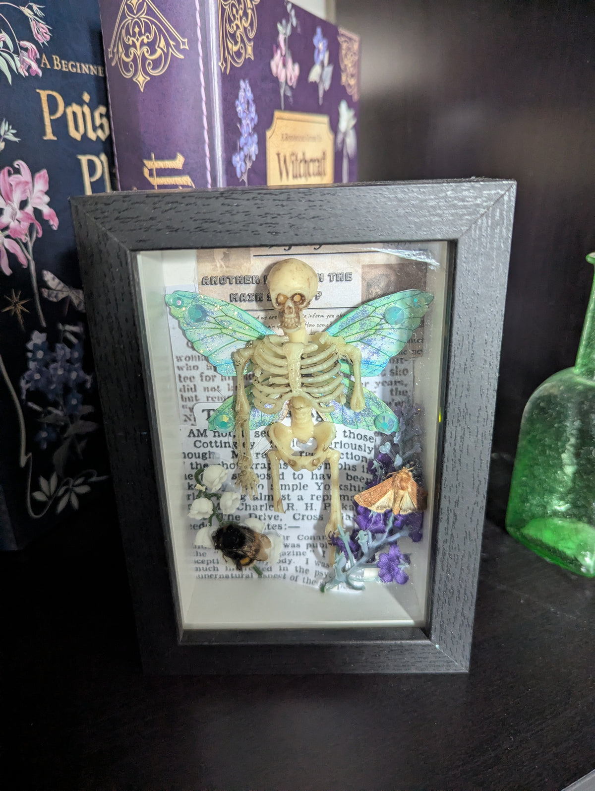 Scavenged Faerie In A Frame