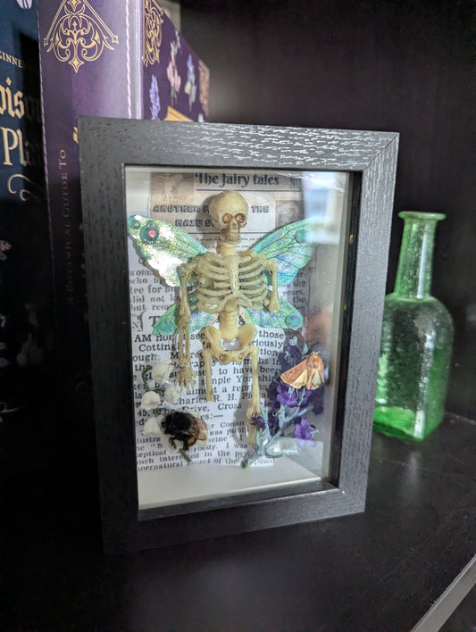 Scavenged Faerie In A Frame