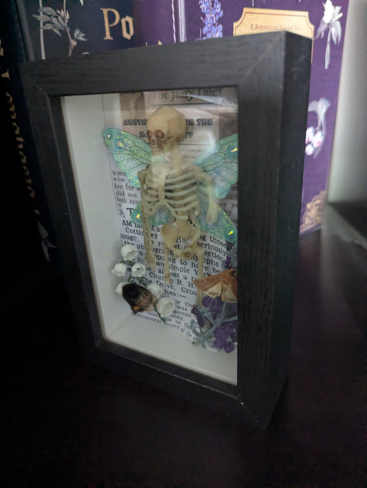 Scavenged Faerie In A Frame