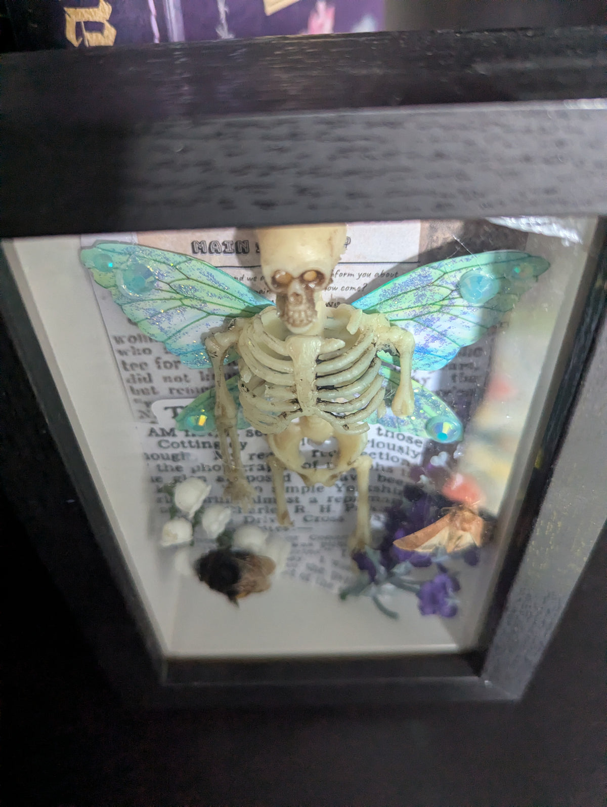 Scavenged Faerie In A Frame