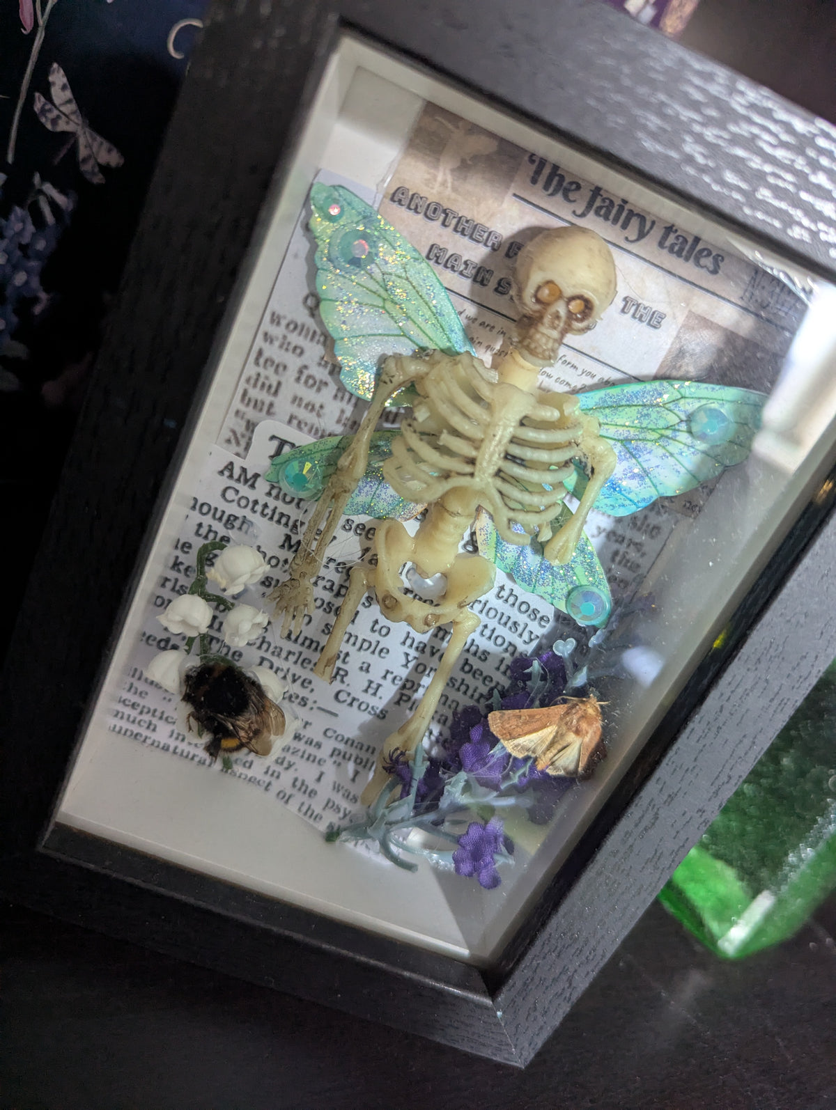 Scavenged Faerie In A Frame