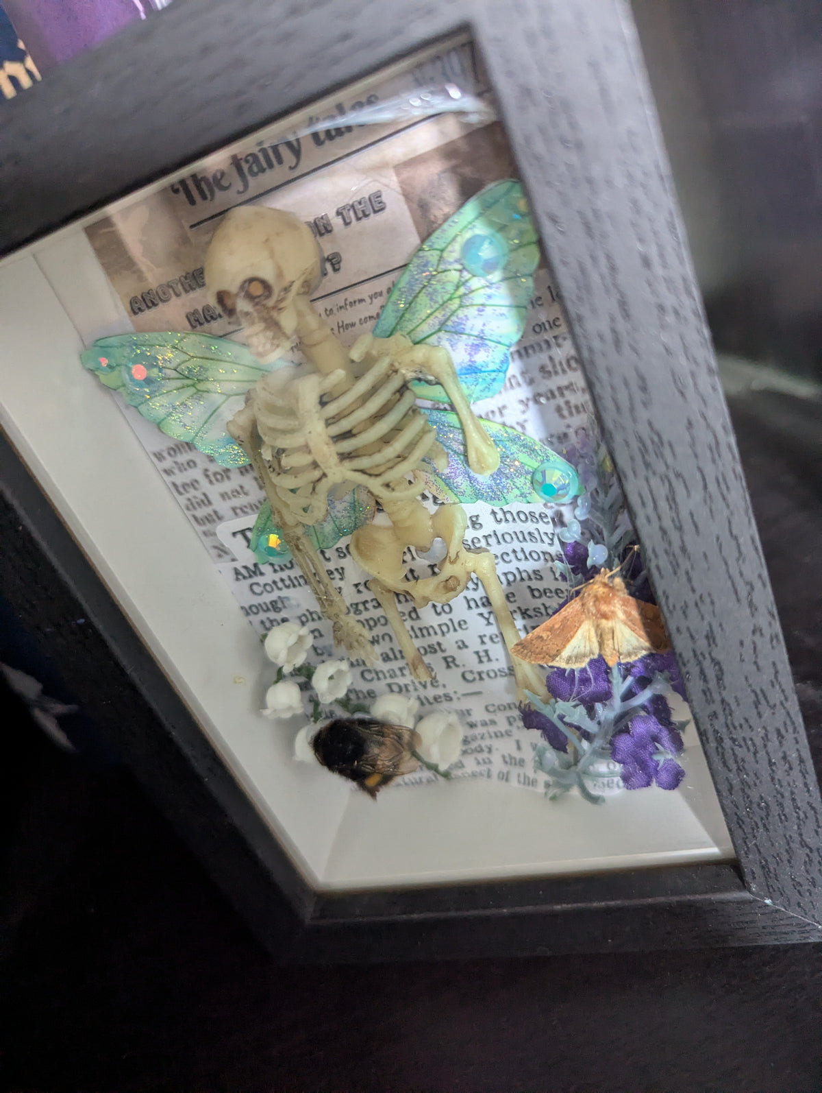 Scavenged Faerie In A Frame