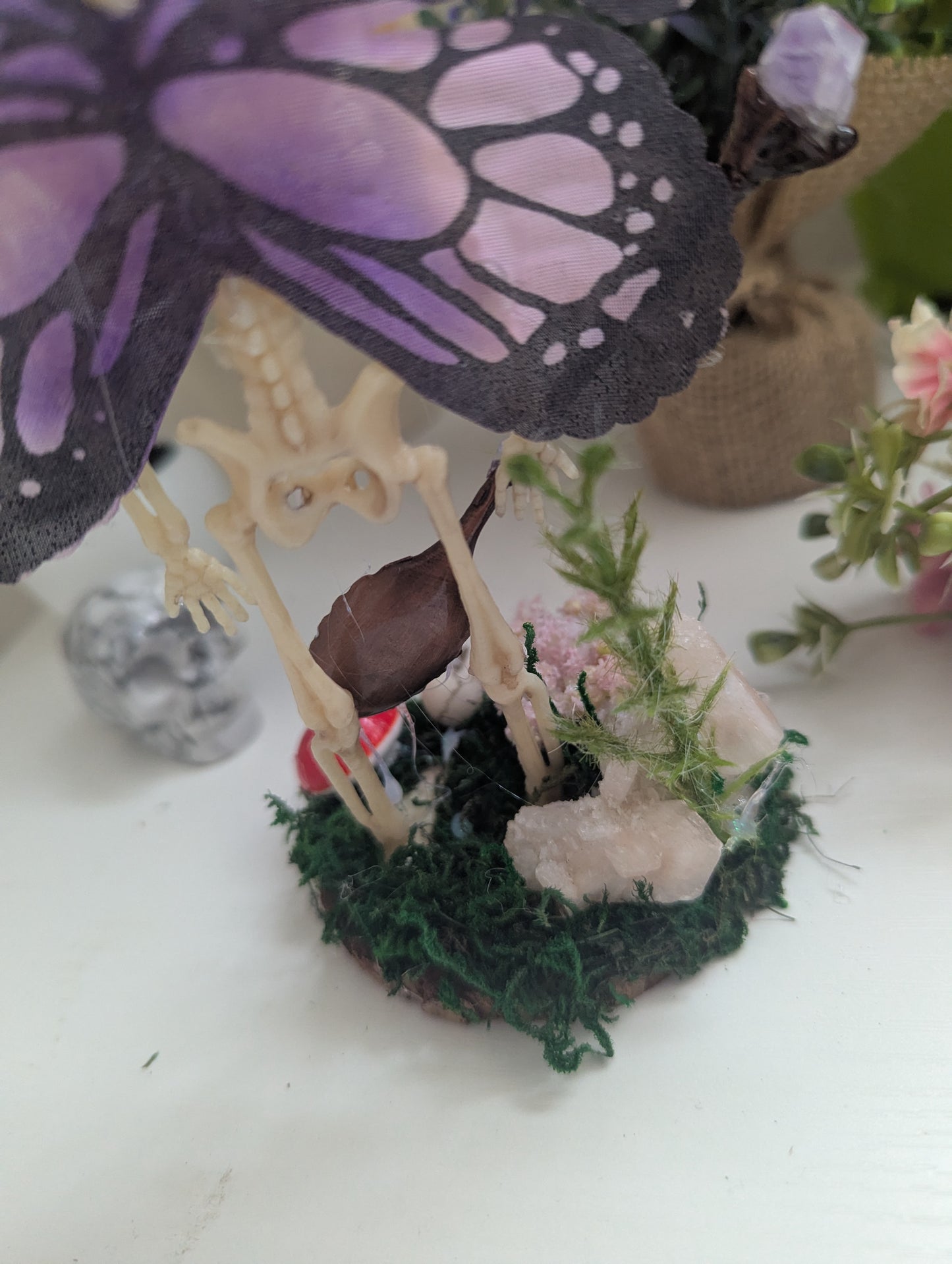 The Revengeful Skeleton Fae Figurine