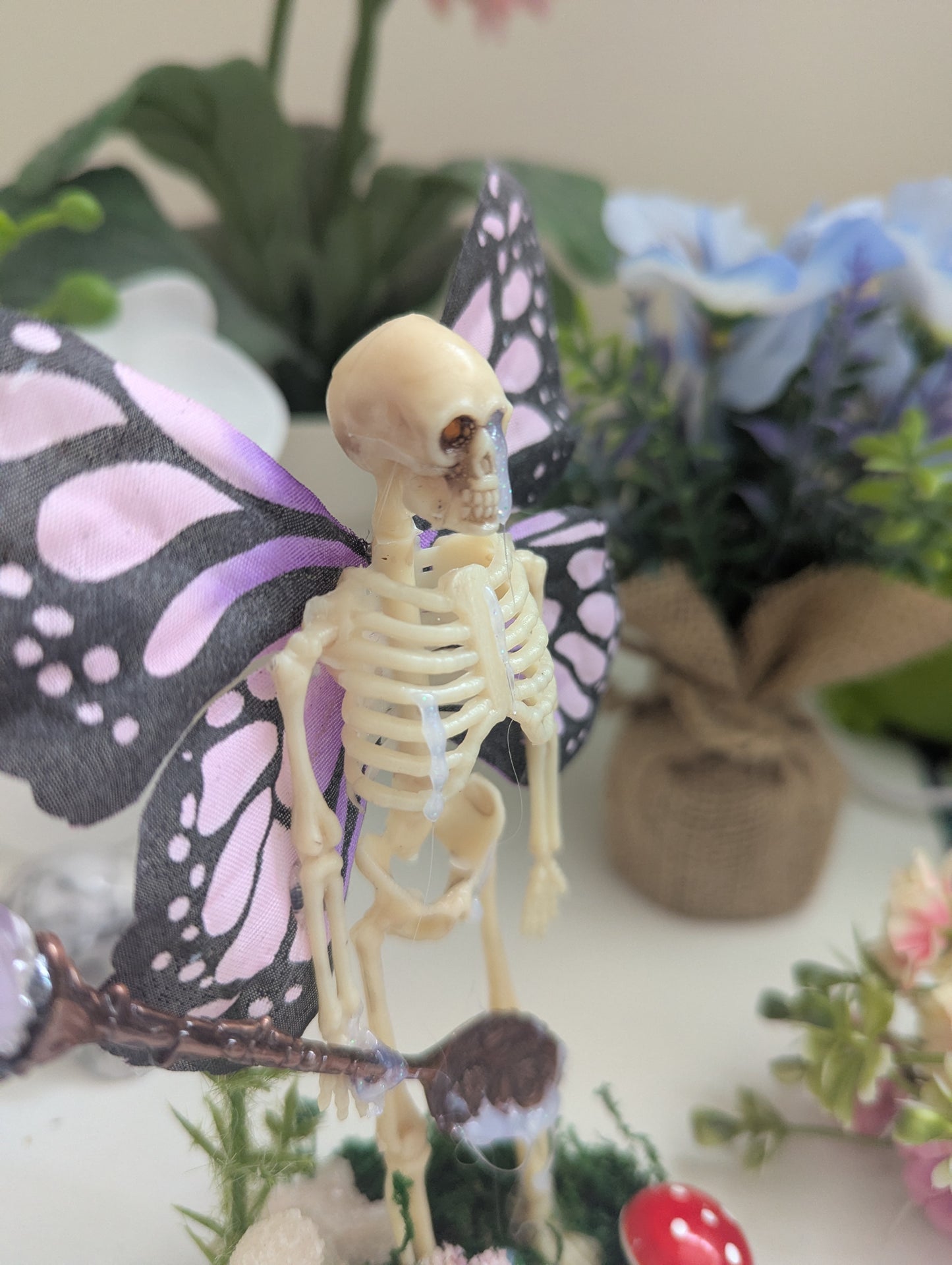 The Revengeful Skeleton Fae Figurine