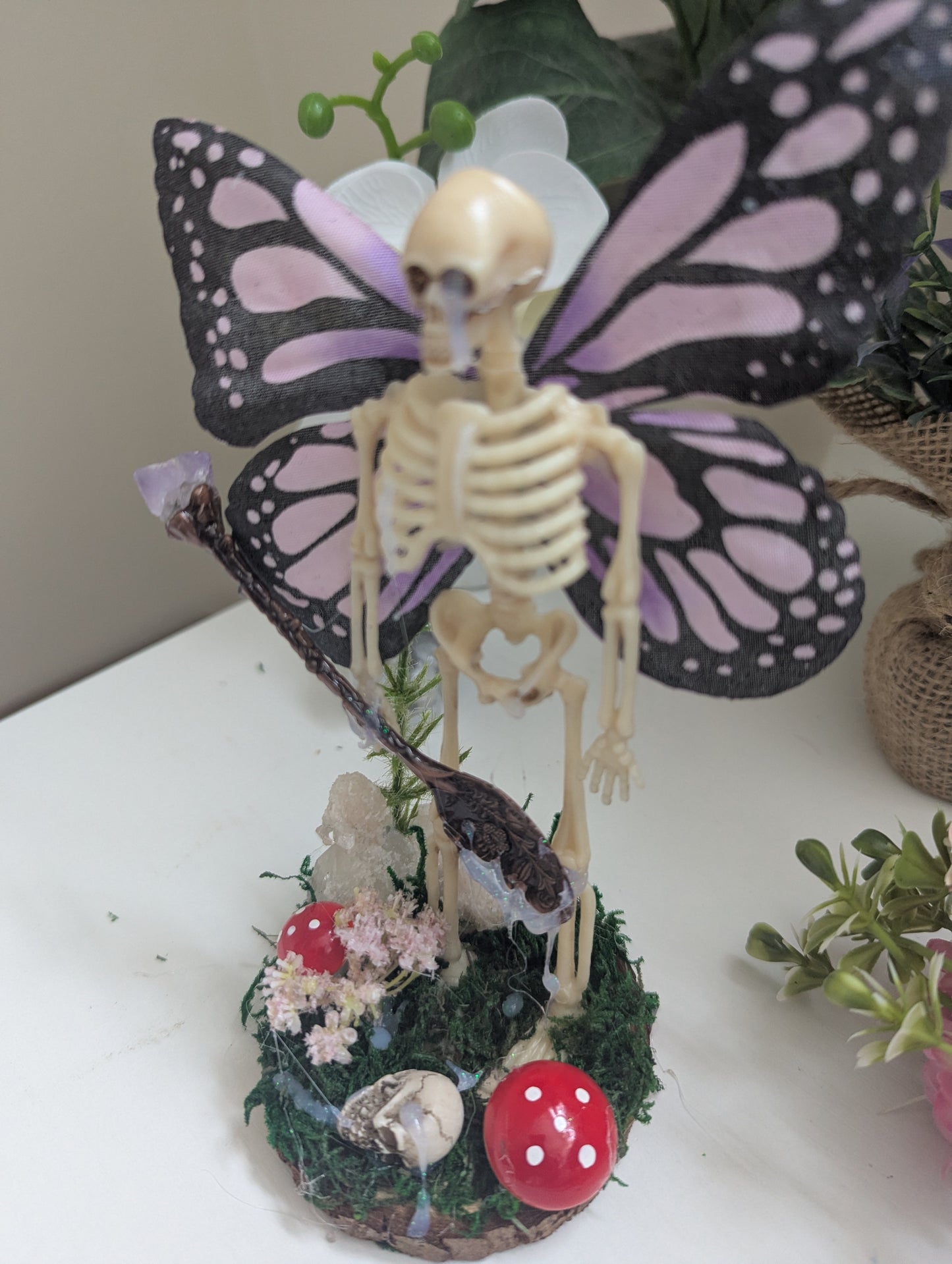 The Revengeful Skeleton Fae Figurine