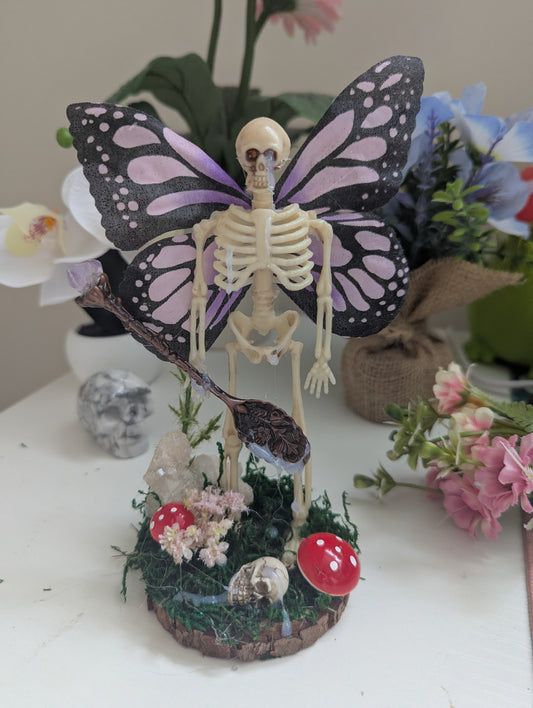 The Revengeful Skeleton Fae Figurine