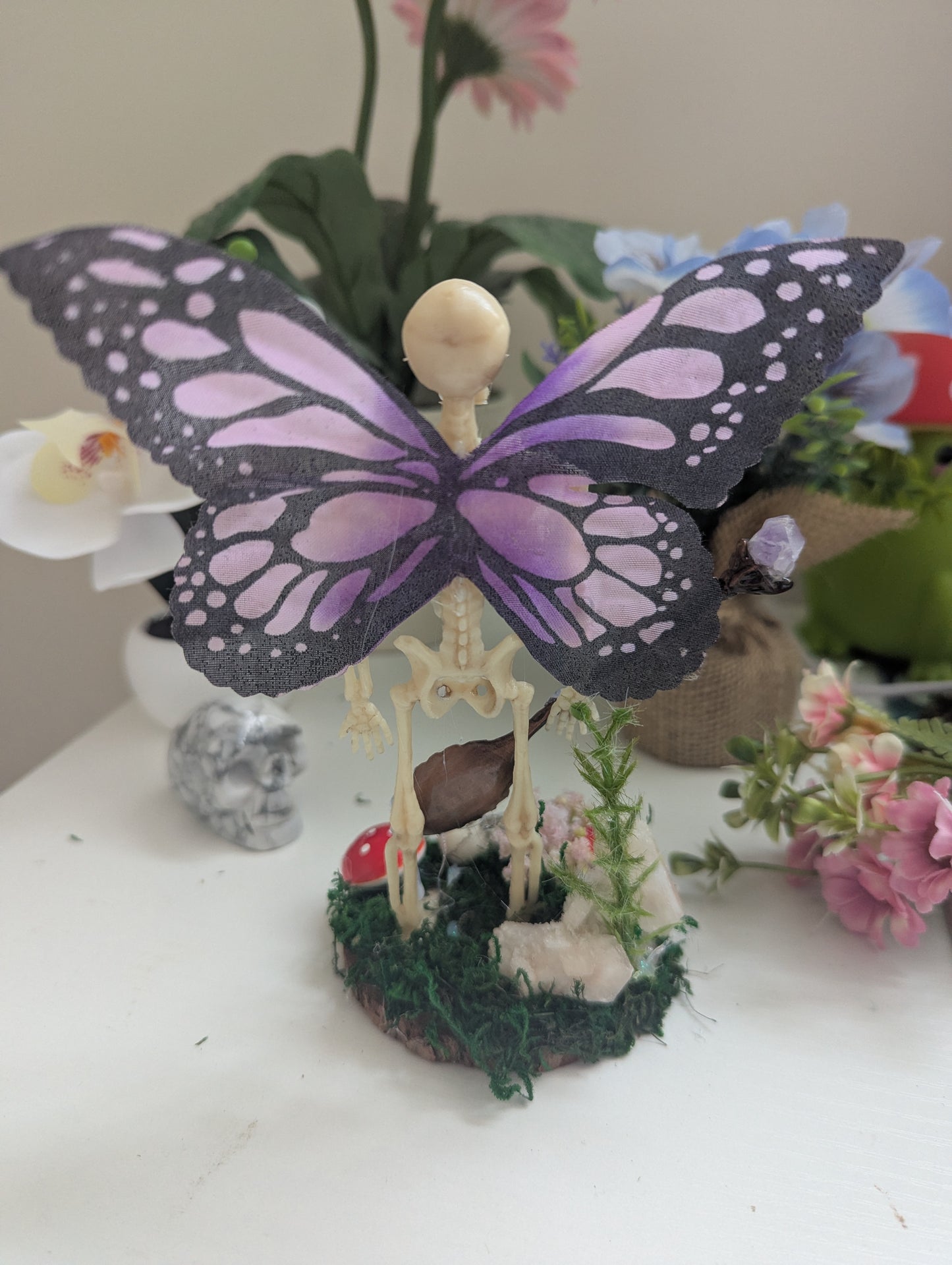 The Revengeful Skeleton Fae Figurine